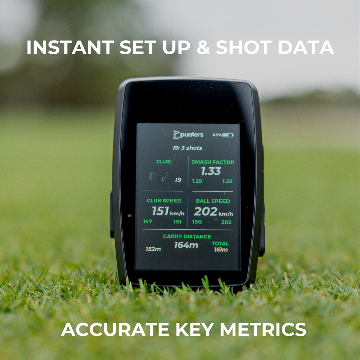 Punters Launch Monitor