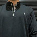 Black Qtr Zip